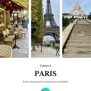 4 jours à Paris